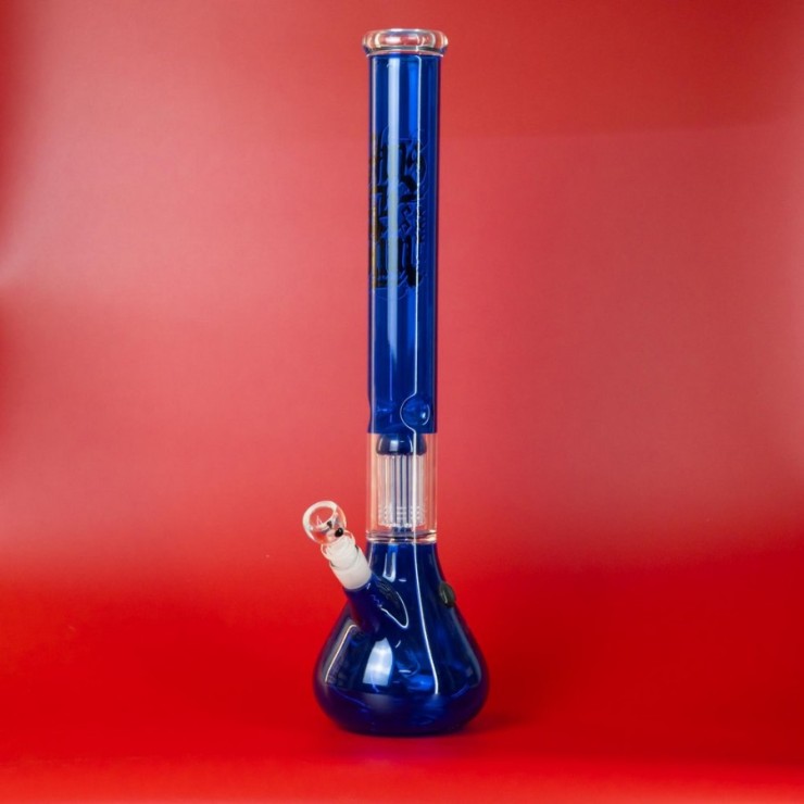 Бонг | Amsterdam - Blue Beaker 50 см.