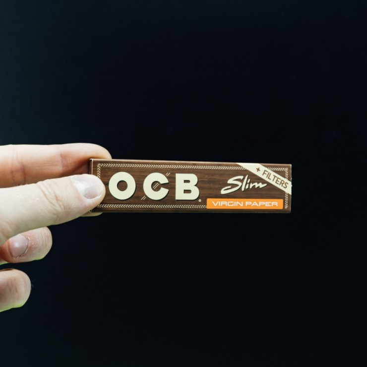 Бумажки | OCB - Unbleached Virgin Paper + tips. King Size 32 шт.