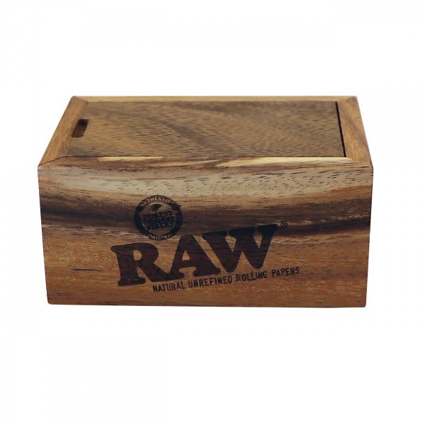 Деревянная коробка RAW со скользящей крышкой