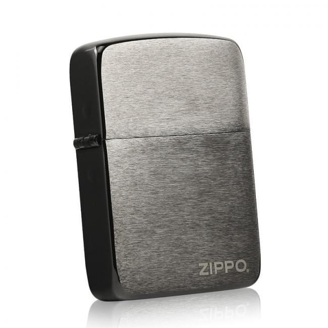 Зажигалка | Zippo - 1941 Replica Black Ice (бензиновая)